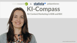 Das kostenlose Whitepaper Statista AI Compass ist ein Leitfaden für den Einstieg in die Nutzung von AI im Marketing