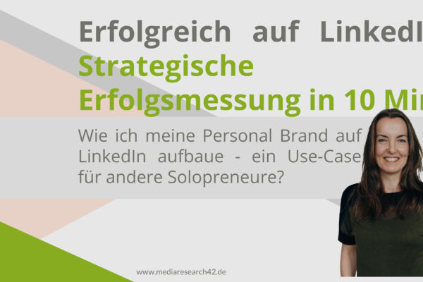„Was bringt LinkedIn eigentlich?“, darum geht es in meinem OnDemand-Webinar „So messen Sie Ihren LinkedIn-Erfolg richtig!“ – jetzt kostenfrei anschauen!